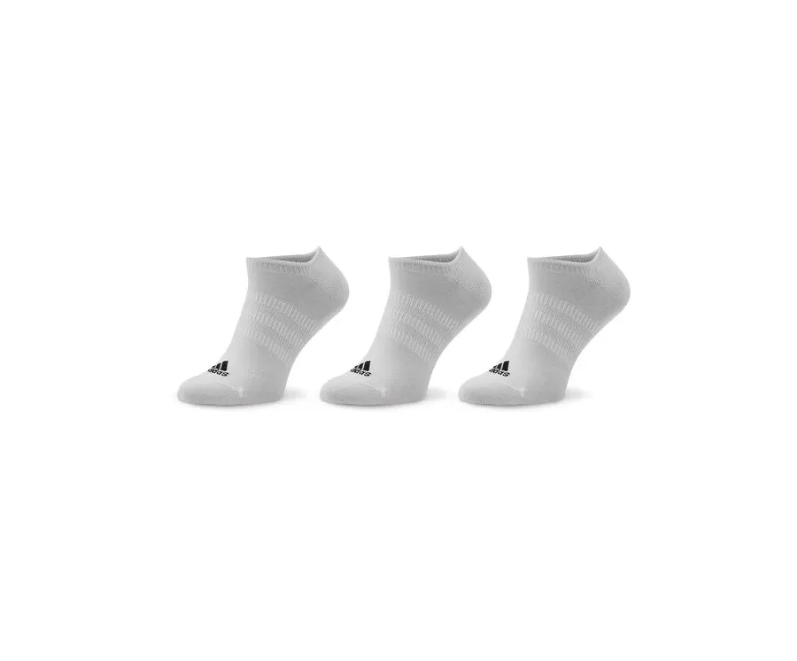obrazek 1 adidas Skarpety stopki unisex Thin and Light No-Show Socks 3 Pairs HT3463 Biały