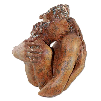 Zdjęcie Niepowtarzalna figura obejmującej się pary