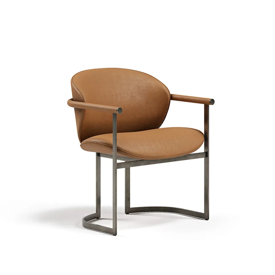 obrazek 1 Eleganckie włoskie krzesło w stylu modernistycznym - do jadalni