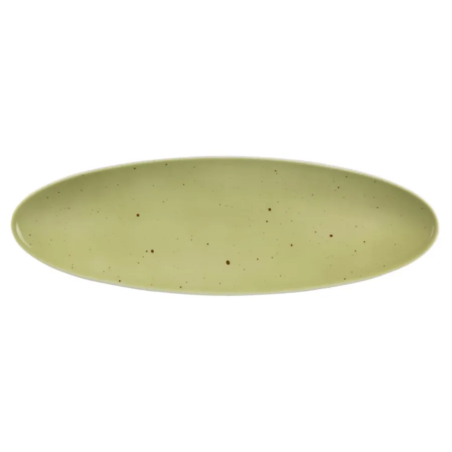 obrazek 1 Wyjątkowy owalny porcelanowy talerz 35x11 cm o nowoczesnym kształcie - Seltmann Weiden