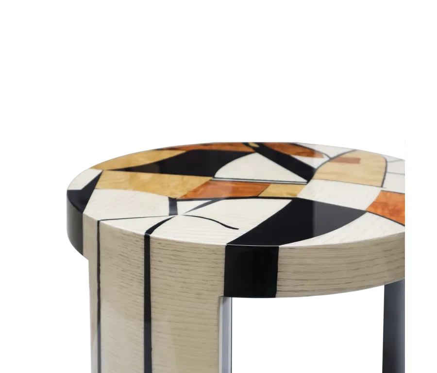 obrazek 4 Wyjątkowy stolik w stylu art deco do salonu