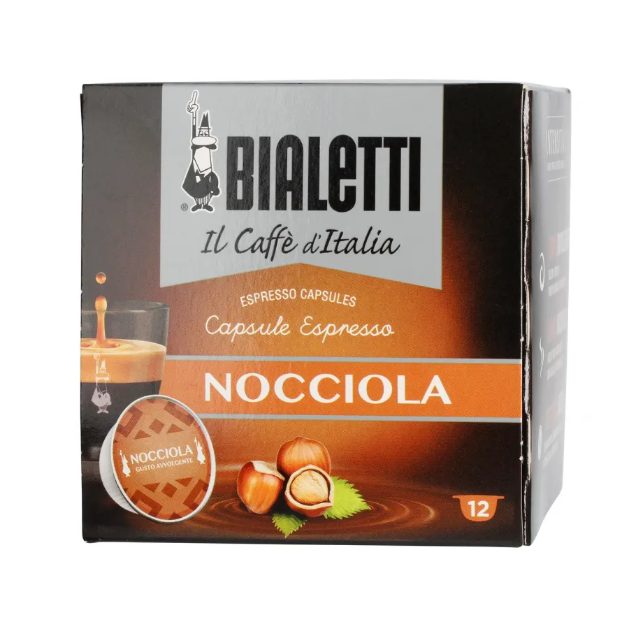 obrazek 1 Bialetti - kawa w kapsułkach Nocciola - 12 kapsułek BIALETTI