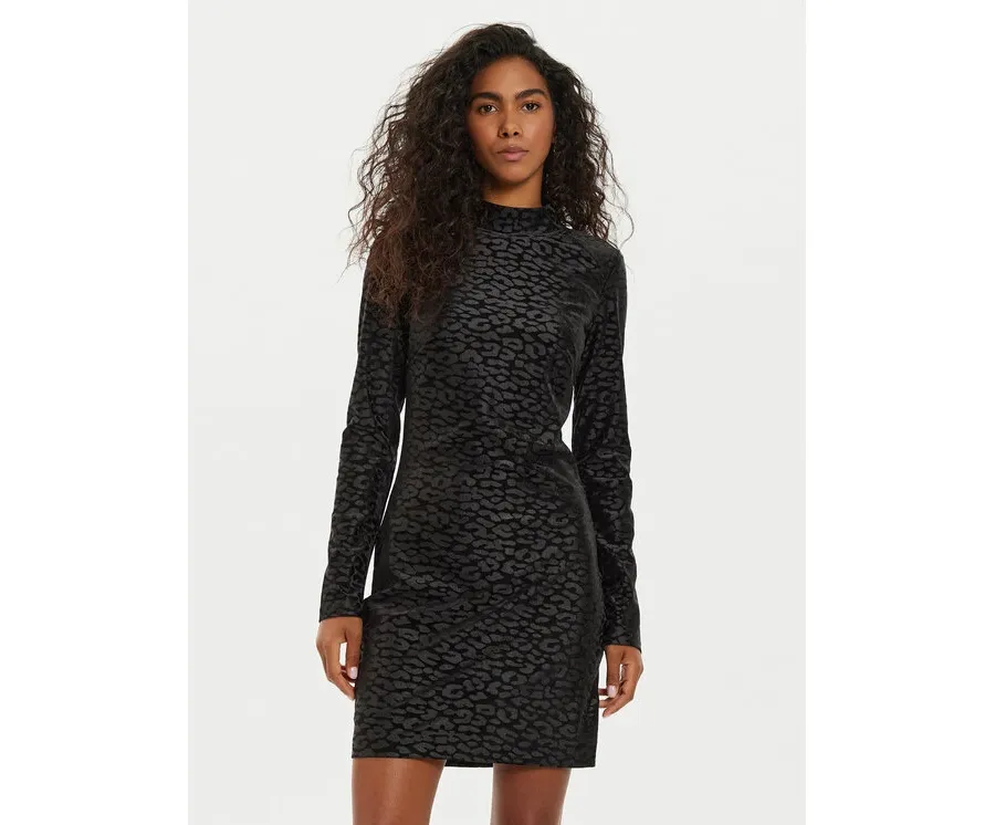 obrazek 1 Guess Sukienka koktajlowa Elizabeth W4BK15 KCGJ2 Czarny Slim Fit