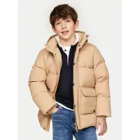 Zdjęcie Tommy Hilfiger Kurtka puchowa KB0KB09401 Beżowy Regular Fit