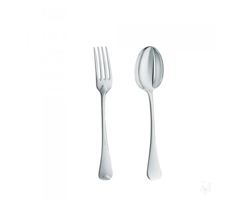 obrazek 1 Elegancki srebrny zestaw sztućców dla dziecka Spagnolo - Zaramella Argenti