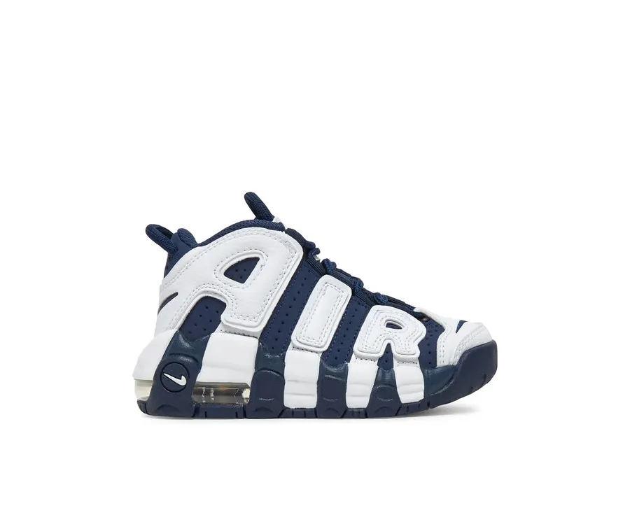 obrazek 1 Nike Sneakersy Air More Uptempo (PS) FV5372 100 Granatowy