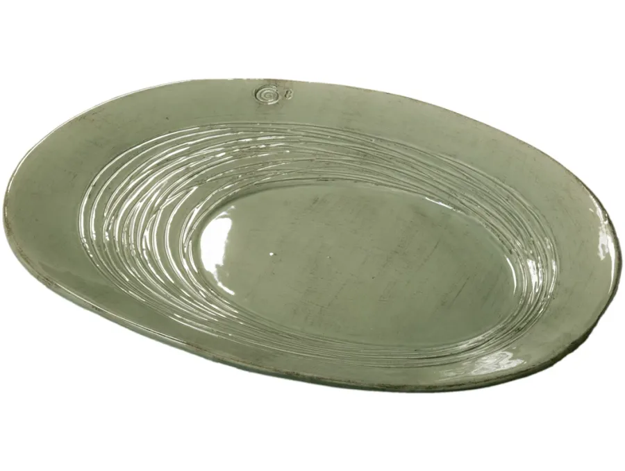 obrazek 2 Ceramiczny owalny półmisek w stylu prowansalskim - Virginia Casa
