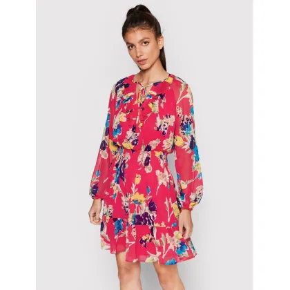 Zdjęcie Lauren Ralph Lauren Sukienka codzienna 200871388001 Różowy Regular Fit LAUREN RALPH LAUREN
