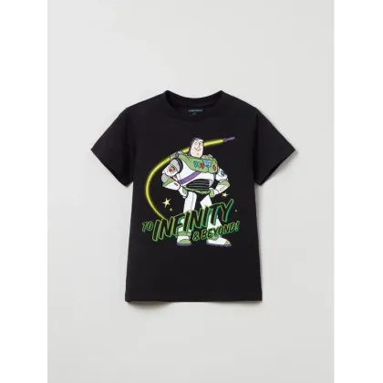 Zdjęcie OVS T-Shirt LIGHTYEAR 1737871 Czarny Regular Fit