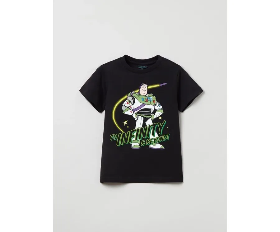 obrazek 1 OVS T-Shirt LIGHTYEAR 1737871 Czarny Regular Fit