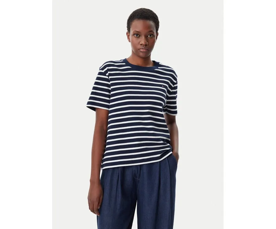 obrazek 1 Tommy Hilfiger T-Shirt Modern Cody WW0WW46158 Granatowy Relaxed Fit