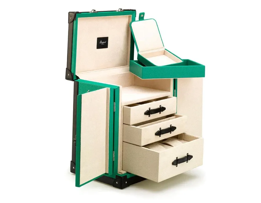 obrazek 8 Ekskluzywna szkatułka skórzana na biżuterię