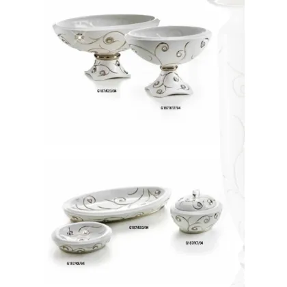 Zdjęcie Ceramiczna dekoracyjna misa na stół Ceramiche Stella