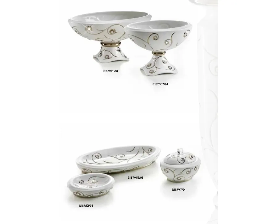 obrazek 1 Ceramiczna dekoracyjna misa na stół Ceramiche Stella