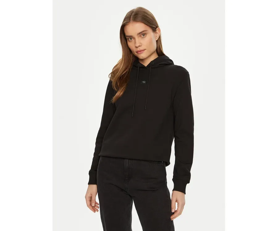 obrazek 1 Calvin Klein Jeans Bluza J20J225085 Czarny Regular Fit