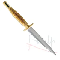 Picture SAS Fairbairn-Sykes gold dagger without scabbard