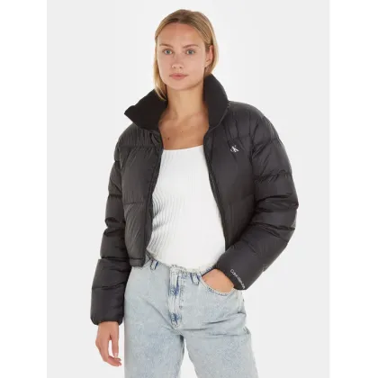 Zdjęcie Calvin Klein Jeans Kurtka puchowa J20J221649 Czarny Cropped Fit