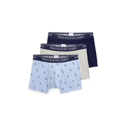Zdjęcie Polo Ralph Lauren bokserki 3-pack męskie kolor czarny 714830299