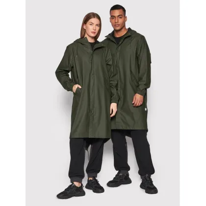 Zdjęcie Rains Kurtka przeciwdeszczowa Unisex 18140 Zielony Regular Fit