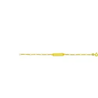 Picture Italian gold children's bracelet 16mm