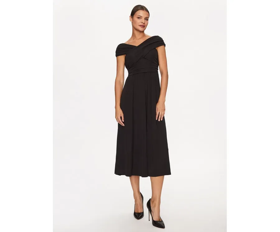 obrazek 1 Rinascimento Sukienka koktajlowa CFC0115402003 Czarny Regular Fit