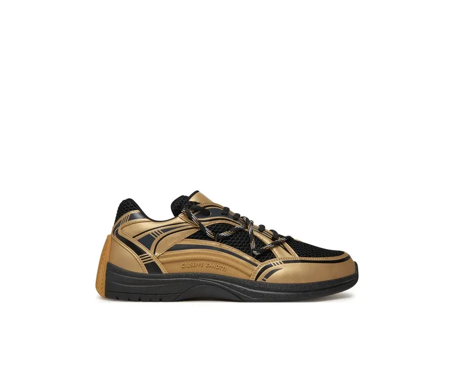 obrazek 1 GIUSEPPE ZANOTTI Sneakersy RM50008 Złoty