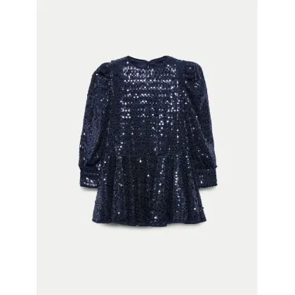 Zdjęcie Abel & Lula Sukienka elegancka 5538 Granatowy Regular Fit