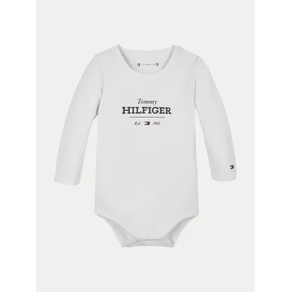 Zdjęcie Tommy Hilfiger Body dziecięce Monotype Logo KN0KN01974 Biały