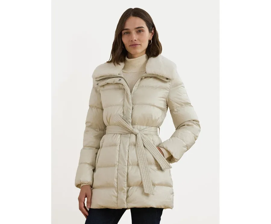 obrazek 1 LAUREN RALPH LAUREN Kurtka puchowa 297957500002 Écru Regular Fit