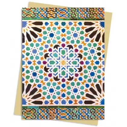 Zdjęcie Pakiet kartek na życzenia (Płytki Pałacu Alhambra) - Flame Tree Publishing