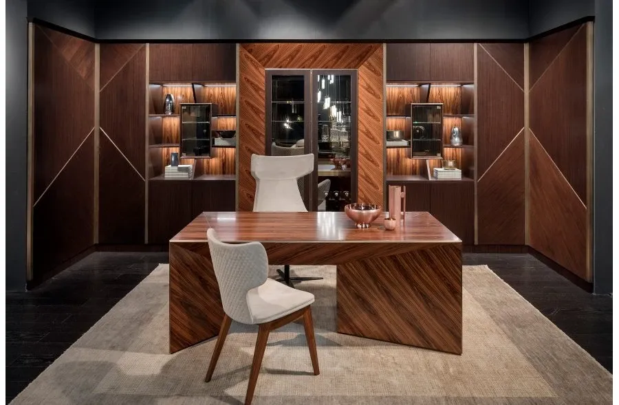 obrazek 1 Designerskie, Dębowe Krzesło z Włoch do Salonu - Bamax