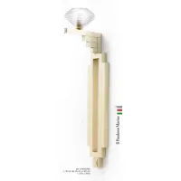 Picture A unique wall lamp with Italian crystal - Il Paralume Marina