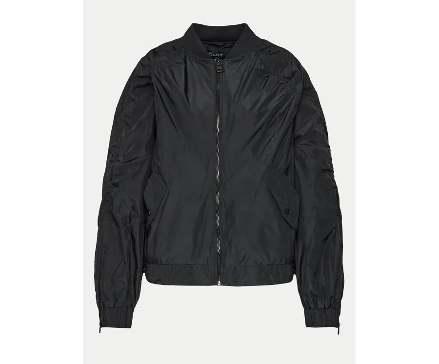 obrazek 1 DKNY Kurtka bomber P4AC7W19 Czarny Regular Fit