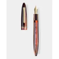 Zdjęcie Pióro wieczne Tibaldi Bononia Zany Brown, 18ct gold