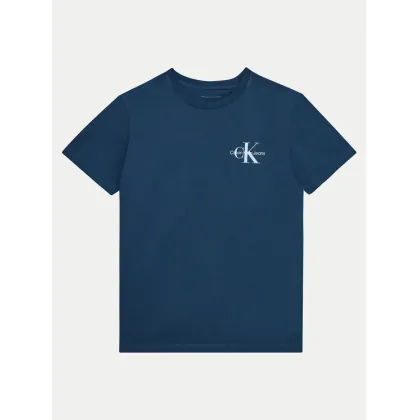 Zdjęcie Calvin Klein Jeans T-Shirt IU0IU00678 Granatowy Regular Fit