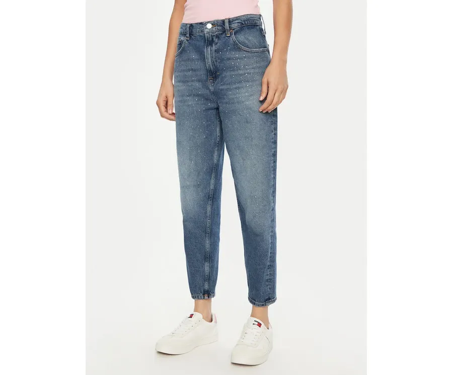 obrazek 1 Tommy Jeans Jeansy DW0DW20216 Niebieski Slim Fit