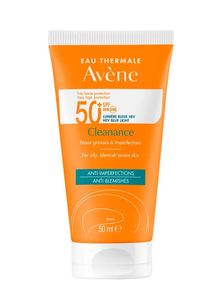 obrazek 1 Avène Sun Bardzo Wysoka Ochrona Przeciwsłoneczna Cleanance SPF50+  50 ml Avene