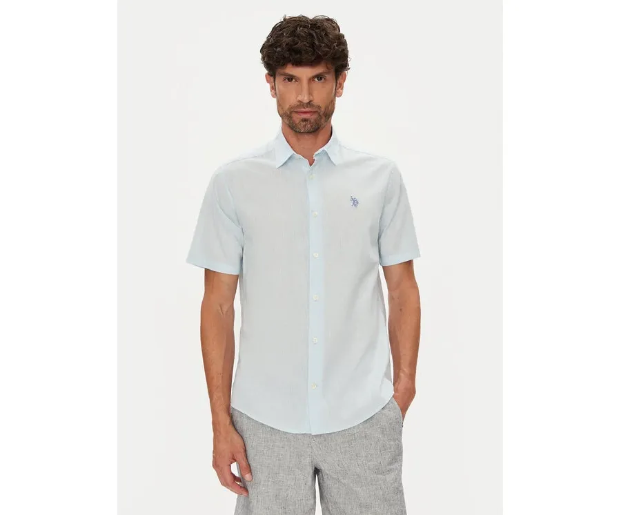 obrazek 1 U.S. Polo Assn. Koszula MUP3254 Błękitny Regular Fit