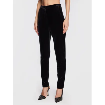 Zdjęcie Nissa Spodnie materiałowe P13495 Czarny Slim Fit