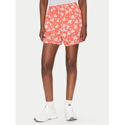 Zdjęcie Tommy Jeans Szorty materiałowe DW0DW20359 Pomarańczowy Regular Fit