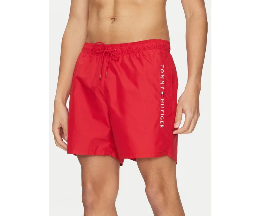obrazek 1 Tommy Hilfiger Szorty kąpielowe UM0UM03258 Czerwony Regular Fit