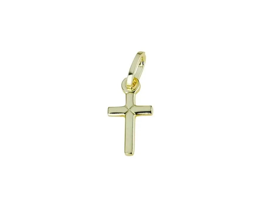 obrazek 1 Prestiżowy złoty krzyż wym.15x8mm.