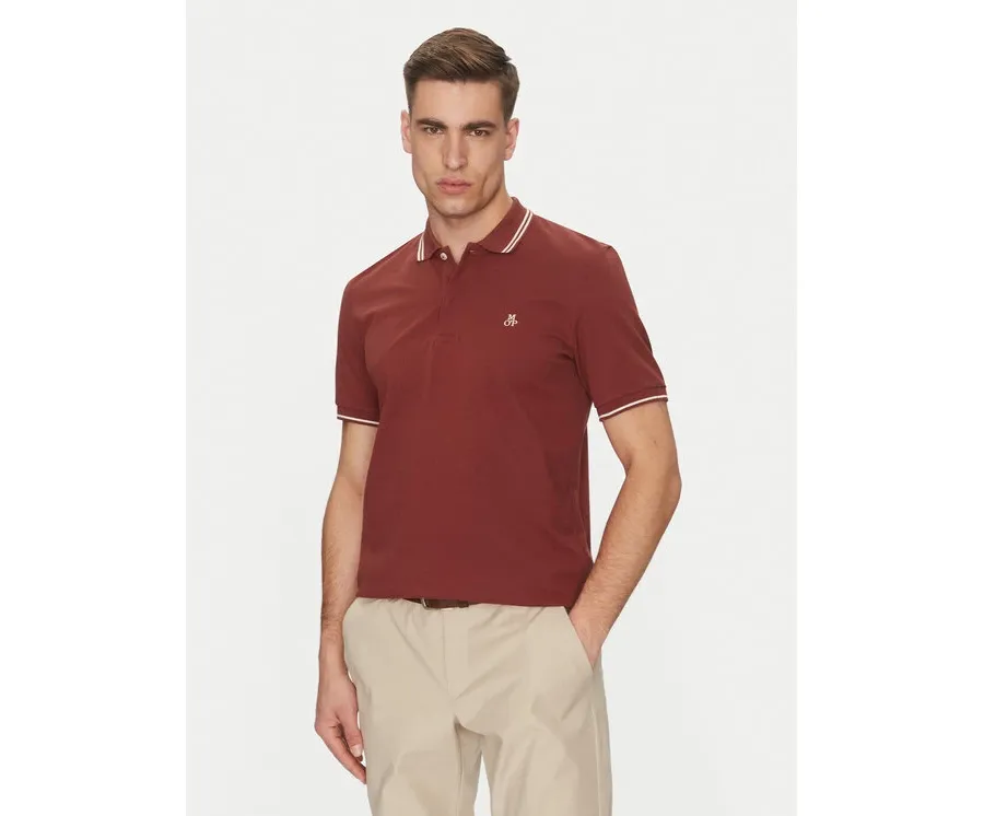 obrazek 1 Marc O'Polo Polo 523 2230 53054 Czerwony Regular Fit