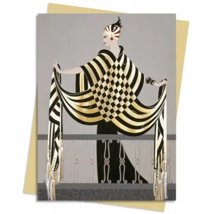 Zdjęcie Pakiet kartek na życzenia (Erté: Balkon) - Flame Tree Publishing