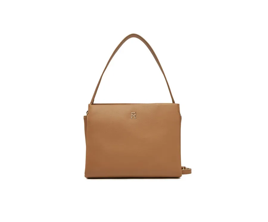 obrazek 1 Tommy Hilfiger Torebka Th Legacy Med Satchel AW0AW17173 Brązowy
