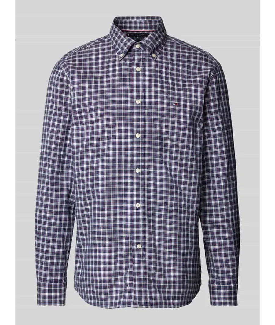 obrazek 1 Koszula casualowa o kroju regular fit z kołnierzykiem typu button down