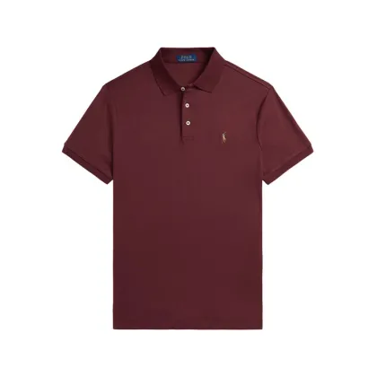 Zdjęcie Polo Ralph Lauren Polo 710704319173 Bordowy Custom Slim Fit
