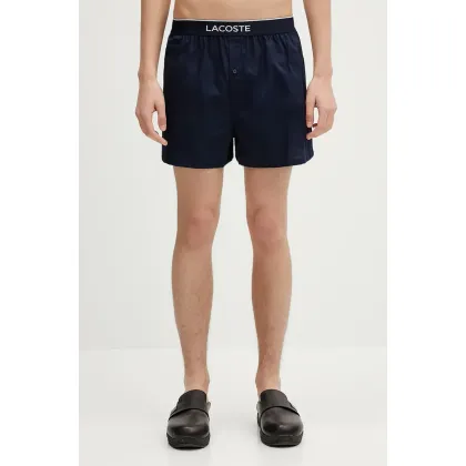 Zdjęcie Lacoste bokserki bawełniane 3-pack kolor granatowy 7H1283