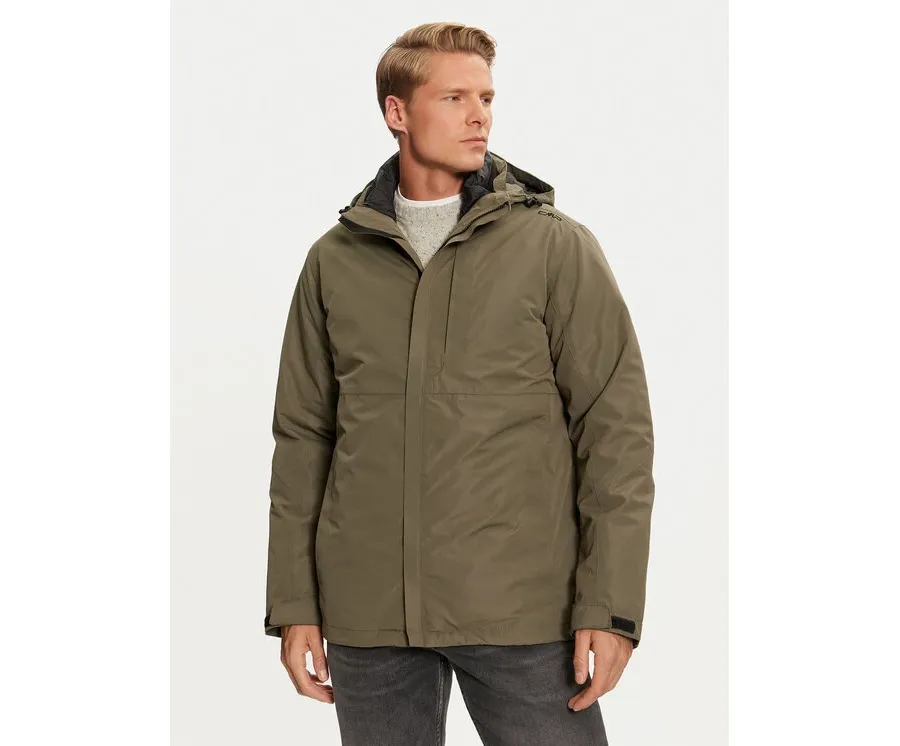 obrazek 1 CMP Kurtka zimowa 33Z1577D Zielony Regular Fit