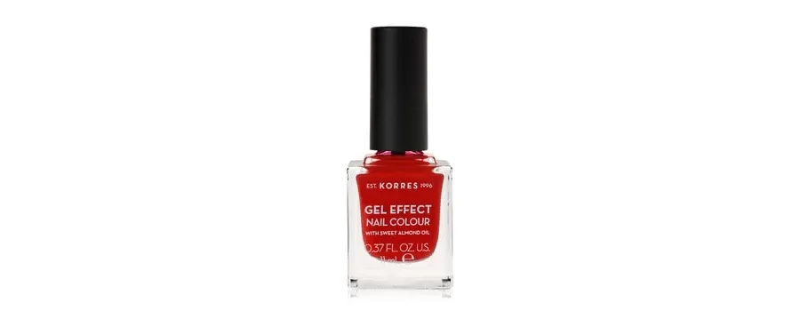 obrazek 1 KORRES Gel Effect Lakier do paznokci 11 ml Nr. 53 - Royal Red